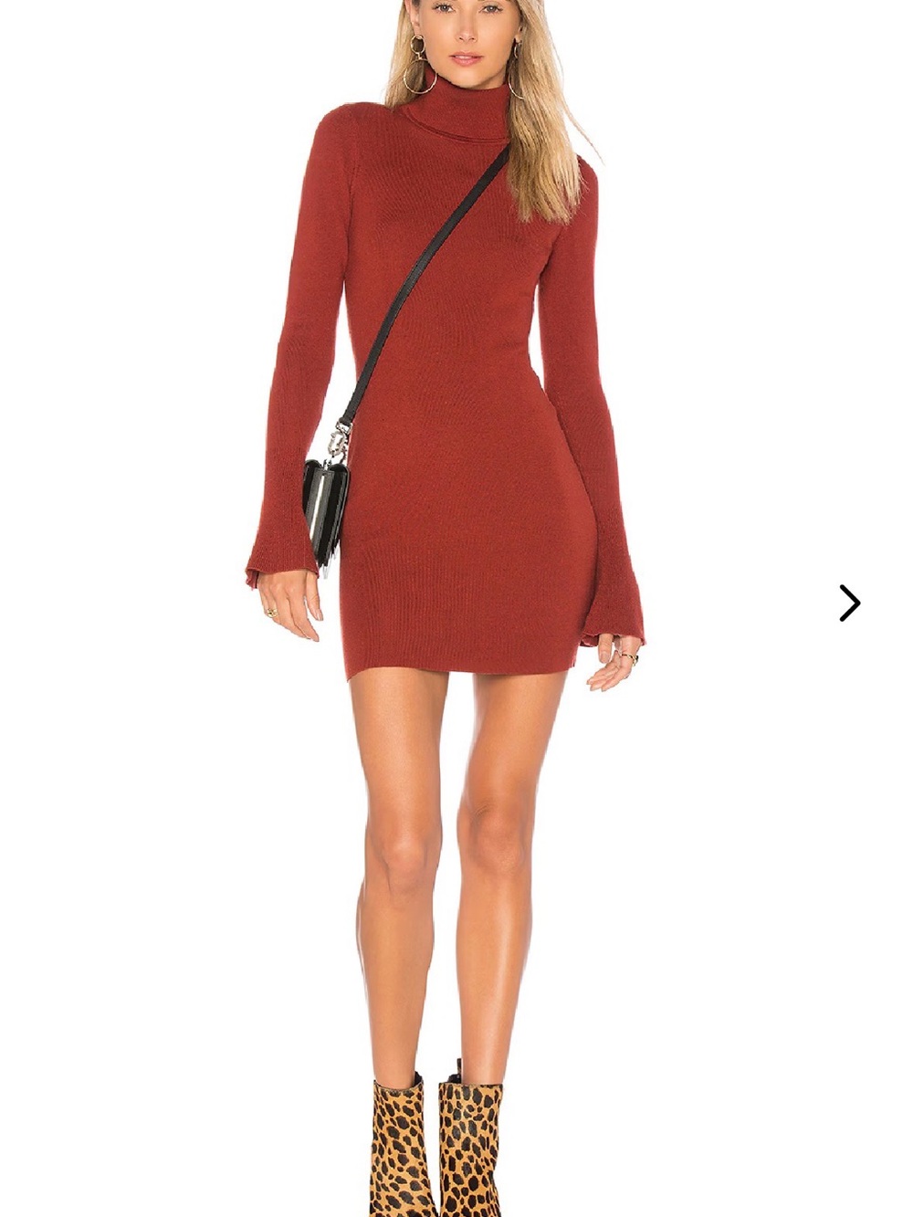 LOVERS + FRIENDS - Unstoppable Dress in Red Lacquer - Size XS